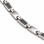 Load image into Gallery viewer, 925 Sterling Silver Oxidised Turkey Finish Bracelet for Men