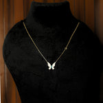 Load image into Gallery viewer, Elegant Butterfly Gold Tone Silver Pendant for Women