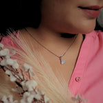 Load image into Gallery viewer, Aurelia Triangle Sparkle 925 Silver Pendant Necklace