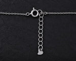 Load image into Gallery viewer, 925 Sterling Silver Heart Floral Pendant Necklace