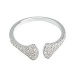 Load image into Gallery viewer, 925 Sterling Silver Open-Top Ring - SILVER OCEAN 925 Sterling Silver Open-Top Ring