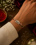 Load image into Gallery viewer, Raksha By Silver Ocean | Designer Veera Rakhi