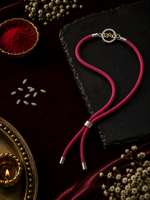 Load image into Gallery viewer, Raksha By Silver Ocean | Divine Ram Silver Rakhi