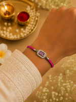 Load image into Gallery viewer, Raksha By Silver Ocean | Bro Silver Rakhi