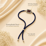 Load image into Gallery viewer, Raksha By Silver Ocean | Bhai Silver Rakhi