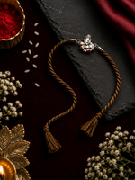 Load image into Gallery viewer, Raksha By Silver Ocean | Divine Ganesha Silver Rakhi