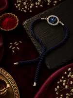 Load image into Gallery viewer, Raksha By Silver Ocean | Divine Shri Silver Rakhi