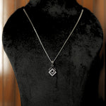 Load image into Gallery viewer, Nova Square Sterling Silver Pendant Chain