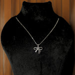 Load image into Gallery viewer, Aurora Bow Charm Pendant Necklace