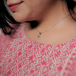 Load image into Gallery viewer, 925 Sterling Silver Triple Heart Pendant Necklace Set