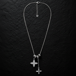 Load image into Gallery viewer, 925 Sterling Silver Floral Charm Pendant Necklace