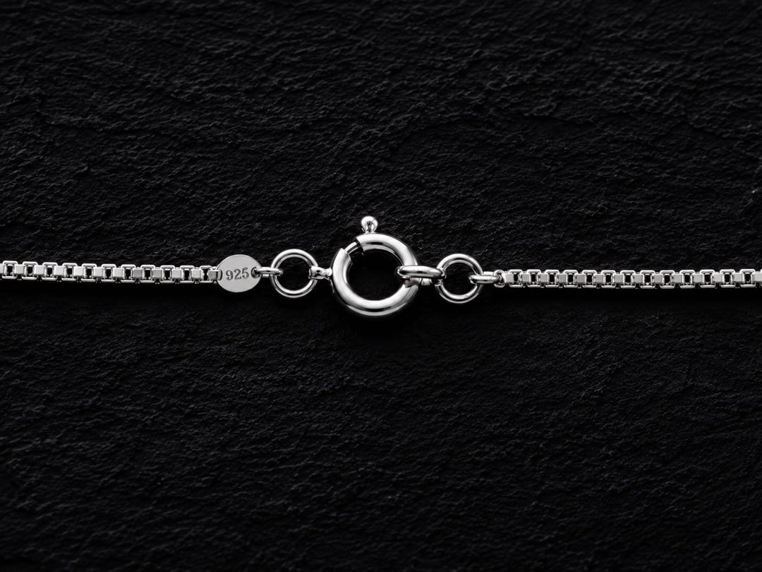 925 Sterling Silver Infinity & Heart Pendant Necklace