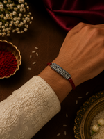 Load image into Gallery viewer, Raksha By Silver Ocean | Brother Designer Rakhi