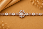 Load image into Gallery viewer, 925 Sterling Silver Rose Gold CZ Tennis Bracelet for Women