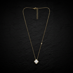 Load image into Gallery viewer, 925 Sterling Silver Gold-Plated Clover Pendant Necklace