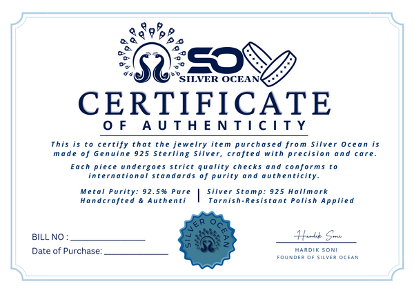Certificate of Authenticity