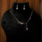 Load image into Gallery viewer, Roseleaf Grace 925 Silver Pendant Necklace Set