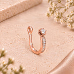 Load image into Gallery viewer, Celeste CZ Hoop Nose Ring
