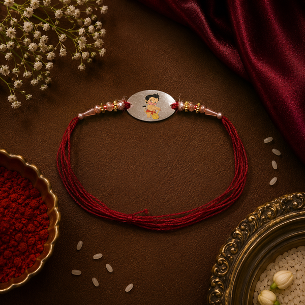Raksha By Silver Ocean | Bal Hanuman Designer Rakhi
