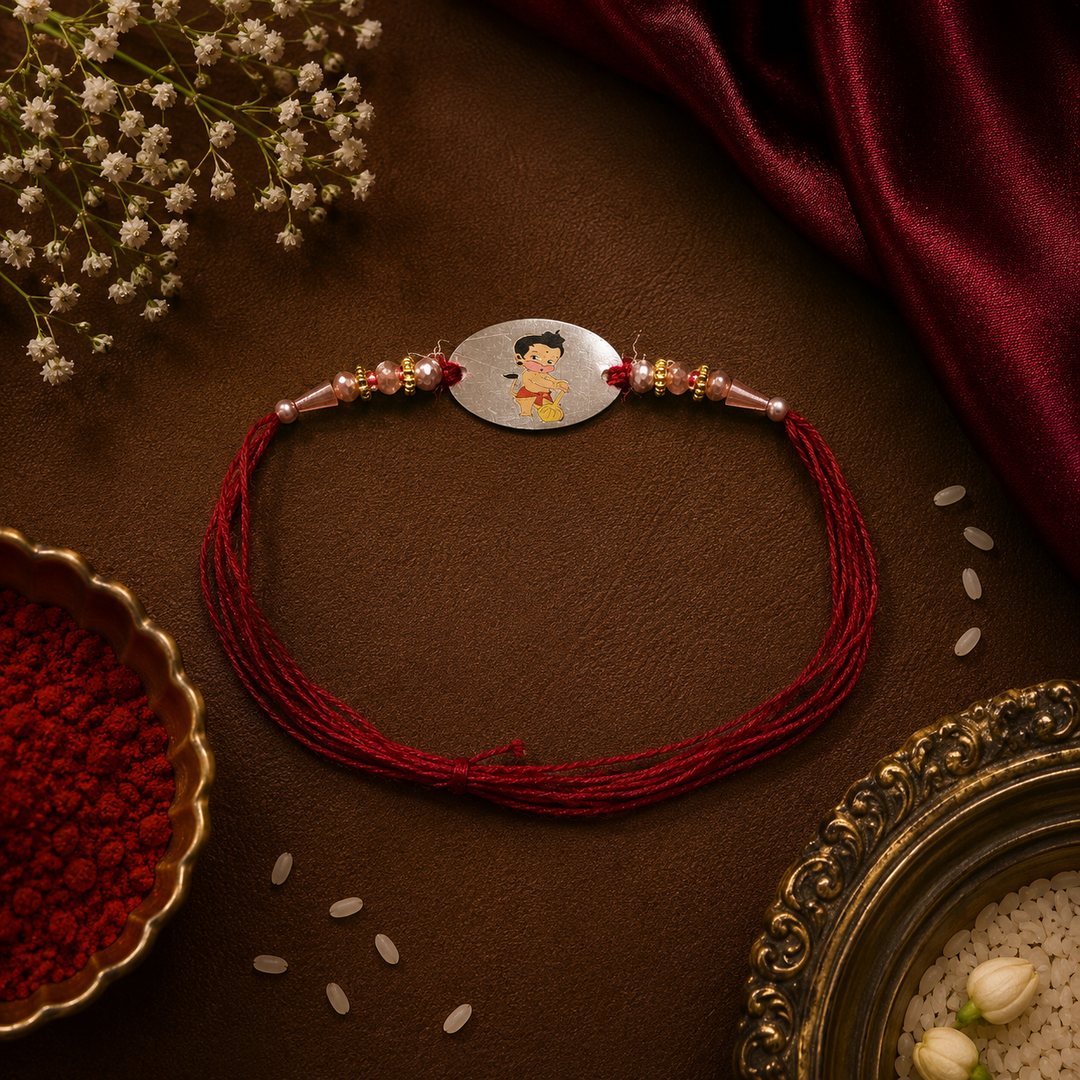 Raksha By Silver Ocean | Bal Hanuman Designer Rakhi