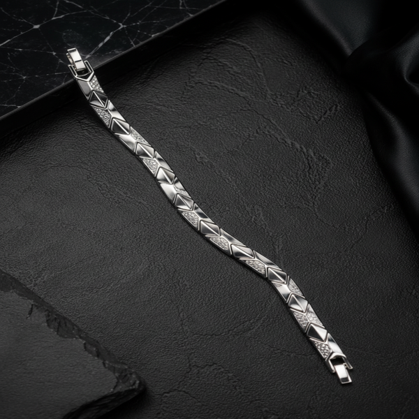 925 Sterling Silver Italian Bracelet for Men