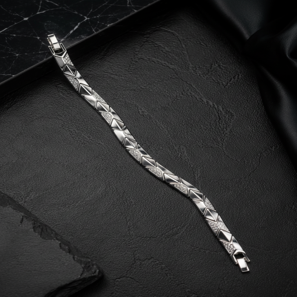 925 Sterling Silver Italian Bracelet for Men