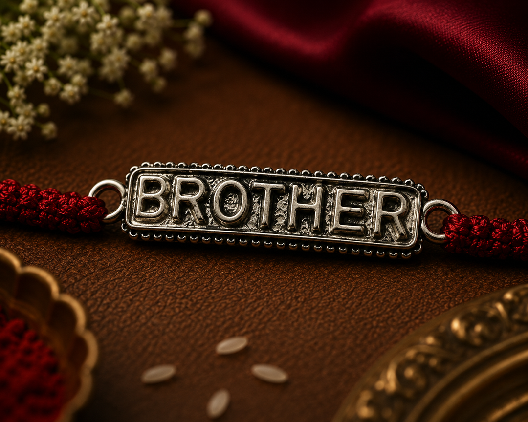 Raksha By Silver Ocean | Brother Designer Rakhi