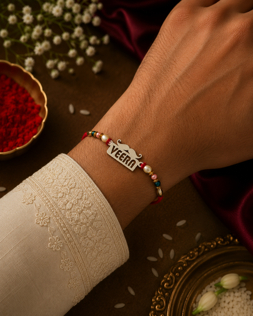 Raksha By Silver Ocean | Designer Veera Rakhi