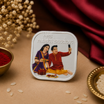 Load image into Gallery viewer, 5 Gram 999 Fine Silver Raksha Bandhan Special Coin