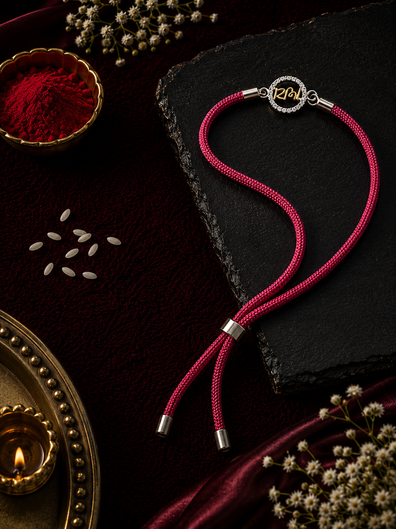 Raksha By Silver Ocean | Divine Ram Silver Rakhi
