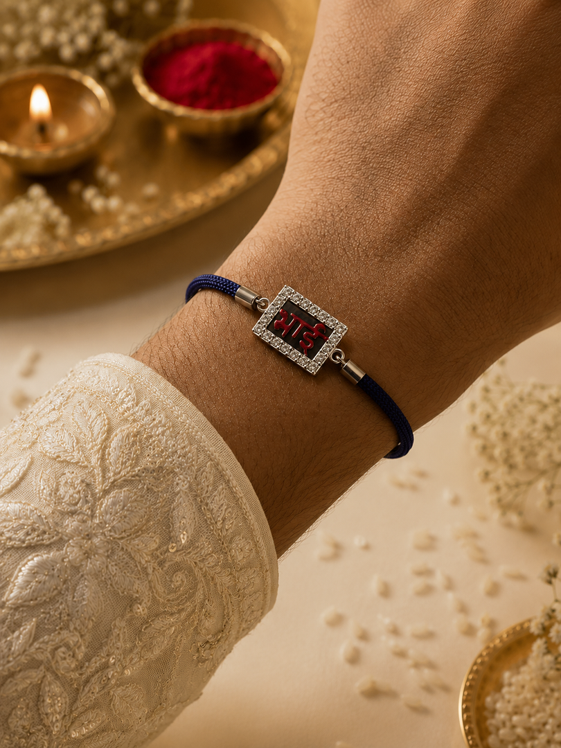 Raksha By Silver Ocean | Bhai Silver Rakhi