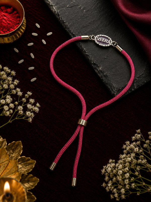 Raksha By Silver Ocean | Veera Silver Rakhi