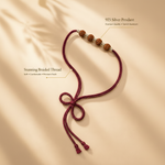 Load image into Gallery viewer, Raksha By Silver Ocean | Four Rudraksha Silver Rakhi