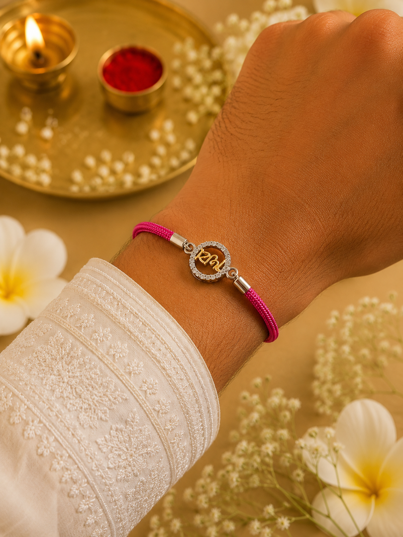 Raksha By Silver Ocean | Divine Ram Silver Rakhi